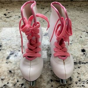 Girl's Little Rocket Double Runner Ice Skates
